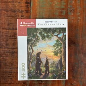 Robert Bissell 'The Golden Hour' 500-Piece pomegranate Puzzle complete